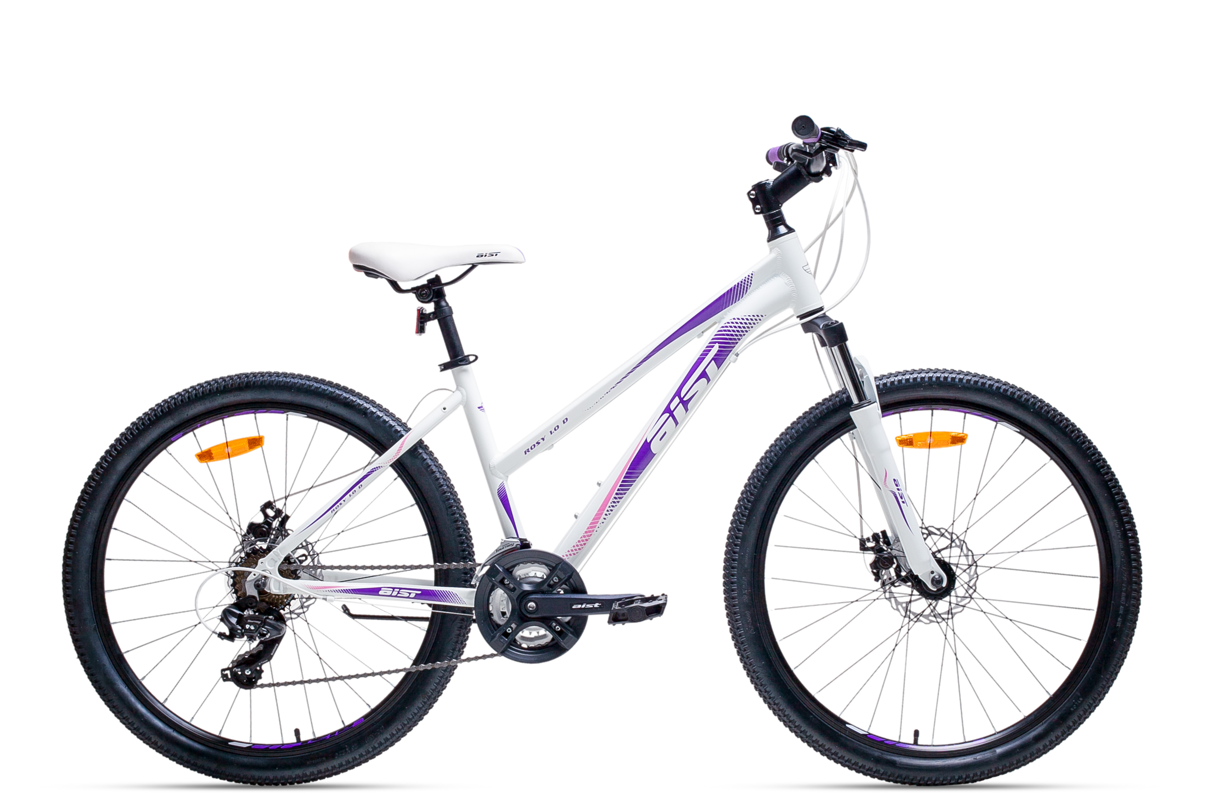Велосипед горный Аист ROSY 1.0 (размер 19,5 белый)